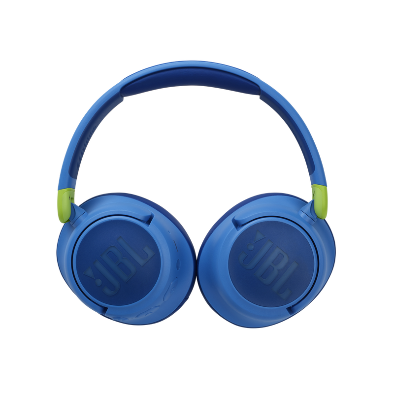 JBL JR 460NC - Blue - Wireless over-ear Noise Cancelling kids headphones - Detailshot 2 image number null